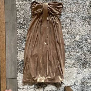 Beautiful gold dress